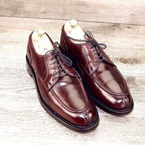 $850 Allen Edmonds BRADLEY Shell Cordovan 11.5 B Narrow Color #8 * add $15 Trees